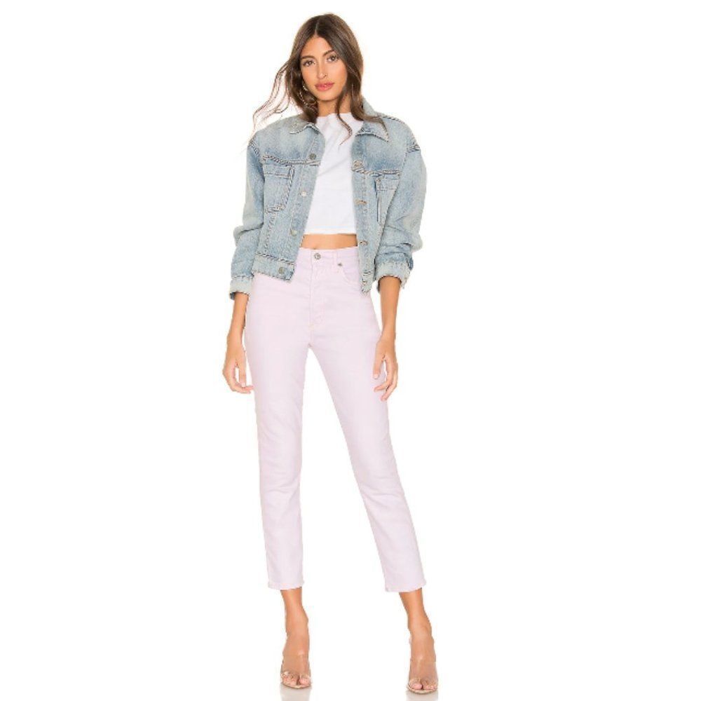 Citizens of Humanity Sz. 26 'Olivia' Crop High Rise Slim Jeans